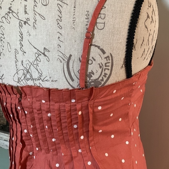 Madewell Pintuck Cami Dress in Polka Dot - Picture 8 of 16